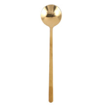 1 Pcs/Set Coffee Scoop 304 Stainless Steel Coffee Spoon With Long Handle Dessert Tea Spoon Set Kitchen Accessories Gold S