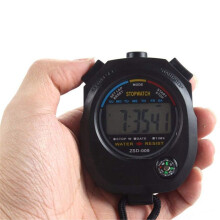 Chronomètre Sportif Électronique Numérique Multifonctionnel, Chronomètre D'Entraînement de Jeu pour Entraîneurs Sportifs et Arbitres