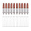 Round Bottom Test Tubes with Cork Stoppers for Bath Salts, Candy Storage (10PCS) 1