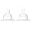 MAM MAM Anatomic Dummy 1 Slow Flow ? Silicone ? Pack of 2 ? Transparent 4