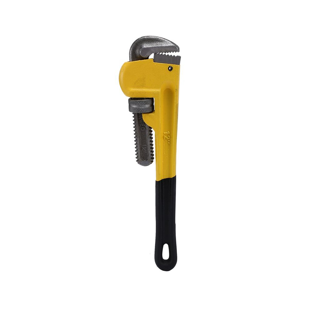 Luwei Heavy Duty Straight Pipe Wrench 12 In Plumbing Wrenches Universal Adjustable Pipe Clamp Pliers Plumber Spanner Tool 4714036932513