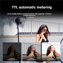 NW760 TTL Flash Speedlite 76Ws GN60 2.4G 1/8000s HSS Speedlight TCM Conversion for / DSLR Cameras NW700-C