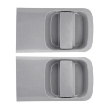 3X Poignée de Porte Extérieure Coulissante Gauche Grise pour  H1 Grand Starex Imax I800 2007-2023