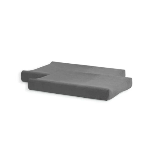 Jollein Changing Pad Cover Terry Cloth 50X70Cm Storm Gray - 2 Count 1
