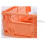 Collapsible Crate Plastic Folding Storage Box Basket Utility Cosmetic Container 10