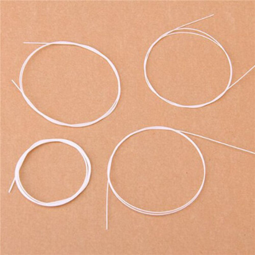 20pcs Blanc Nylon Ukulele Corde Ensemble 1