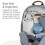 UPPAbaby UPPAbaby Changing Backpack -Anthony (White and Grey Chenille/Chestnut Leather) 5