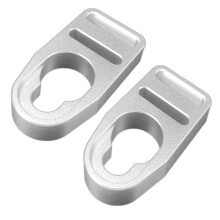Aluminiumspärrar för Kajaksäte, Kompatibla med Kajaksätesbytessats, Knappremmar, 2-Pack
