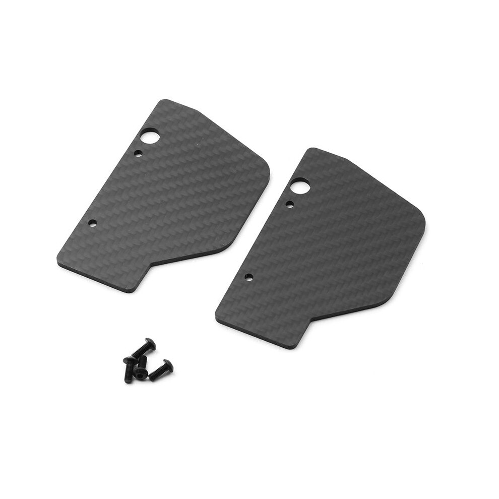 Saudism Carbon Fiber Suspension Arm Mud Guard Dust For Arrma Mojave 6S Rc Car Upgrade Parts Rc Car Accessories