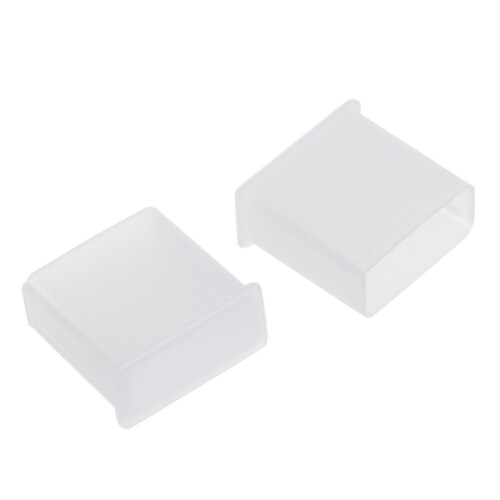 30Pcs Clear Plastic USB Type A Plug Dustproof Plug Stopper Protection Cap 1