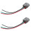 2Pcs Alternator Pigtail Harness Plug Connector H7100 for  Murano V6 3.5L 2009-2014 1