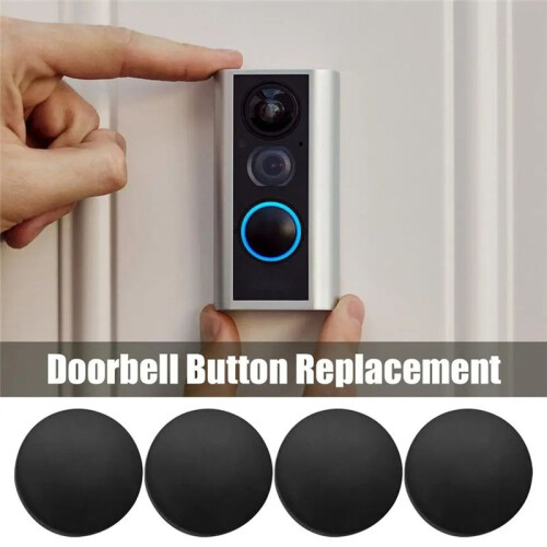 4pcs Replacement Button for RING Doorbell Pro Fix Your Broken Cracked Button Doorbell Accessories Doorbell Replacement 2