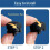 4pcs Replacement Button for RING Doorbell Pro Fix Your Broken Cracked Button Doorbell Accessories Doorbell Replacement 6