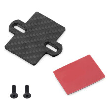 Carbon Fiber ESC Mount Plate for  Slash 4X4 2WD 1/10 Short Course Truck Upgrade Parts Accessories