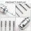 Electric Hammer Adapter Electric Drill to Hammer Square Handle with Drill  Quick-Release Chuck Adapter Power Tools 3
