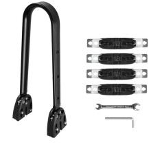 NEWBOLER Bicycle Rear Rack Aluminum Alloy Bicycle Frame Pannier Anti-Sway Bicycle Rear Rack