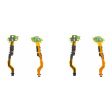 2X Neues Mikrofonklinkenkabel MIC Mikrofon Flex für ILCE-7M3 ILCE-A7III ILCE-A7M3 Kamera Ersatzteile (Ohne Sockel)