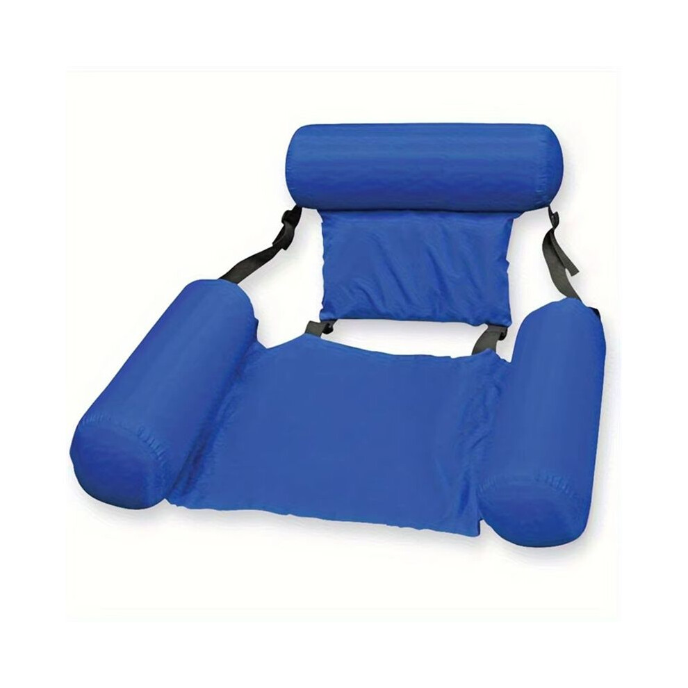 1 Packs Pool Floats Chair For Adult Hammock Inflatable Water Lounge Chair Water Floating(Foam Backrest) 4712918307497