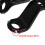 Front Fairing Support Bracket Mount Fit for  Low Rider ST 2022-2025 Vivid Black 4
