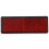 4X rectangle red Reflectors Universal For Motorcycles ATV Bikes Dirt Bikes 7