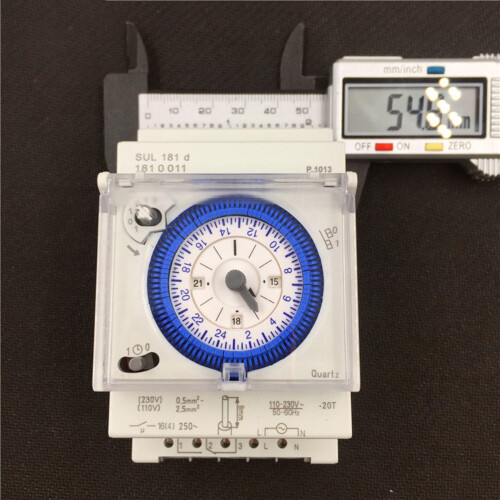 4X Analog Mechanical Timer  110V-220V 24 Hours Daily Programmable 15Min Setting   Relay SUL181D 2