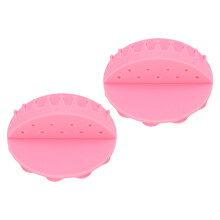 2er-Pack Wandmontierte Haarfänger aus Silikon Pink 98,00 g