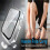 (Black(44mm)) Full Coverage Case & Screen Protector for Apple Watch Series 8/7/6/5/4/3/SE 8