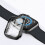 (Silver(41mm)) Full Coverage Case & Screen Protector for Apple Watch Series 8/7/6/5/4/3/SE 5