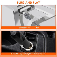 Power Cable CigaretteLighter Adapter, 12V-24V Car Charger, 10 FT Car CigaretteLighter Cable Male Plug to