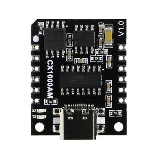 CX1000AM Serial Controlled Voice Player Module MP3 Voice Chip Module Trigger Voice Broadcast Custom Audio No Welding