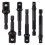 6pcs Impact Socket Adapter Set,1/4,1/2,3/8 Inch Impact Driver Conversion Set Socket Driver Bits Drill Socket Adapter Kit 3