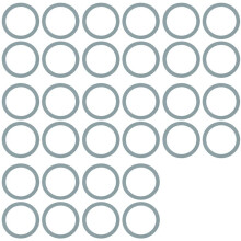 32 PCS Blender Sealing Ring Gaskets O-Ring Gasket Seal O-Gasket Silicone for and Osterizer Blender for 4961