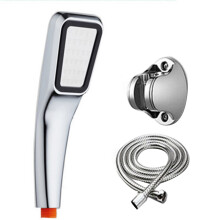 300 Holes High Pressure Rainfall Shower Handheld Water Saving Bath Sprayer Hole Shower Set