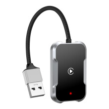 2 In1 Wireless Carplay Adapter  AI Car Connectivity Box WiFi &  Wired CarPlay to Wireless Carplay