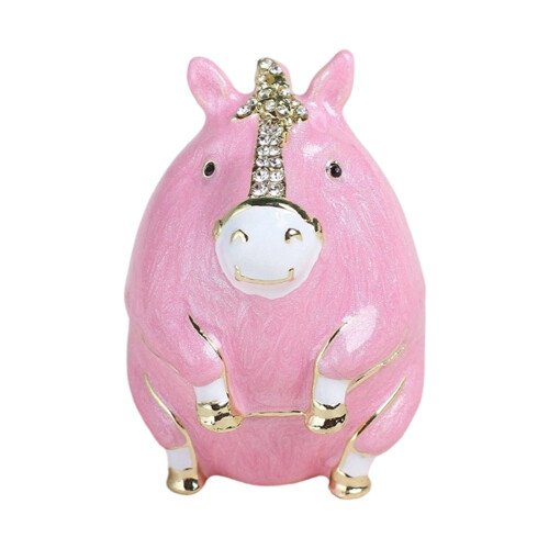 Miniatur-Emaille-Schmuckkästchen, traditionelle-Wuma rosa
