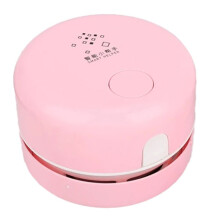 Desktop Cleaner Bureau Stofzuiger Bureau Stofzuiger Veger Stofzuiger Tafel Reinigingsgereedschap Roze