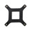 Plastic Backplate for Intel LGA 775 CPU Bracket Holder, Cooler Radiators Base ?C 2 Pack 2