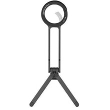 Alloy Phone Tripod Carabiner-Mounted for Phone Portable Dual-Sided Magnetic Tripod Desk Mount Phone Handle Holder