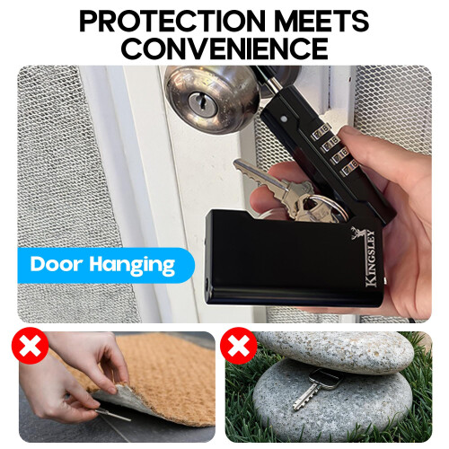 Kingsley Guard-a-Key Key Safe - Black 1