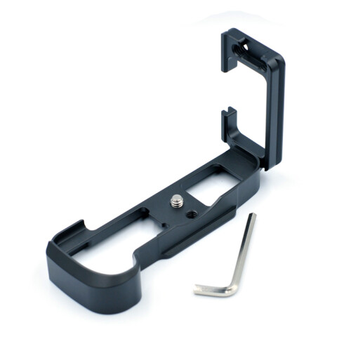 Durable Aluminum Quick-Release L-Bracket Mount Camera Grip for Canon EOS M50 2