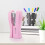 Rapesco 1378 Stand Up/Space-Saving Stapler, 20 Sheet Capacity, Candy Pink 3