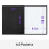 JEFURE A4 Display Folder with Plastic Sleeves, Display Book Folders with 40 Pockets, Presentation Folder, Project Folders for Storing Document and 2