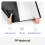 JEFURE A4 Display Folder with Plastic Sleeves, Display Book Folders with 40 Pockets, Presentation Folder, Project Folders for Storing Document and 3