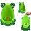 2 x Fun Pot Children Frog-Shaped Urinal (Green) 5