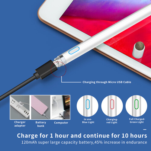 (black) Stylus pencil capacitive pen 2