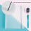 A5 6 Ring Binder Cover with Snap Button Closure Loose Leaf Folders Notebook Shell Protector for 6 Hole Planner Pages Refill Insert (Translucent 3