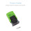 Cathedral Products Self Inking Date Stamp - 3.8mm Character Height, Green 2