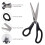 KORBOND - 9'' Dressmaking Scissors with Comfort Grip Handles 3