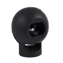 400 Piece Cord Stopper DIY Black Plastic Connector Cord Lock Stopper  Cover