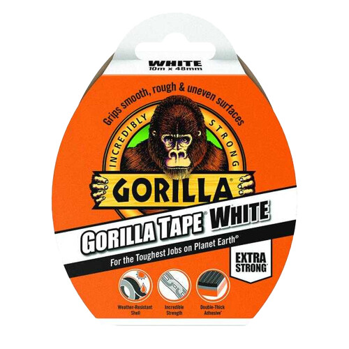 Gorilla Gorilla Tape White 48mm x 10m